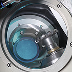 HSC nano X / sprint - lens and milling tool in an aencapsulated area